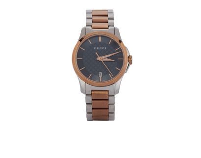 Gucci Timeless Two-Tone Watch, front view